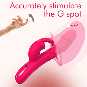 Weiblicher Kaninchen-Vibrator aus Silikon, G-Punkt-Stimulator, Wasserdicht IPx5, USB-Aufladbar, 200g Erwachsenen-Spielzeug - Product Image 5