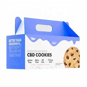 Sản xuất tùy chỉnh giấy đầu hồi hình dạng Cookie hộp đóng gói quà tặng với xử lý - Product Image 2