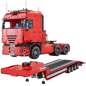 Tracteur pneumatique télécommandé électrique 19015, remorque d'ingénierie, <span class=keywords><strong>jouet</strong></span> de construction <span class=keywords><strong>en</strong></span> plastique ABS à petites particules - Product Image 1