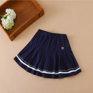 Custom OEM ODM Hot Selling Korean Style Toddler <b>Girls</b> Tennis Pleated Baby Skirt <b>Short</b> for Kids 3 to 12 Years - Product Image 2