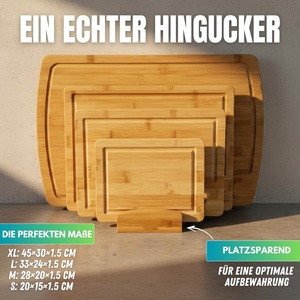 Tabla de Cortar de Bambú Personalizada Estilo Puente, 1.5 <span class=keywords><strong>cm</strong></span> de Grosor, Rectangular, en una Sola Pieza, Regalo de Boda Personalizado para Cocina - Product Image 6