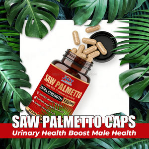 Cápsulas de Extracto de Saw Palmetto de Marca Privada OEM, Suplemento para la Próstata y Crecimiento del Cabello para Adultos - Product Image 6