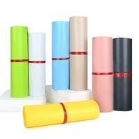 Emballage d'expédition écologique, durable et imperméable pour vêtements, pochette polymailer personnalisée pour envoi de sacs, vert mat avec logo