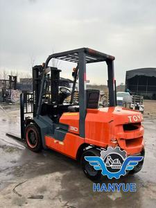 Forklift Diesel T-o-y-o-t-a FD30 Bekas Berkinerja Tinggi 3 Ton dengan Komponen Mesin Pompa Motor Gearbox Termasuk - Product Image 4