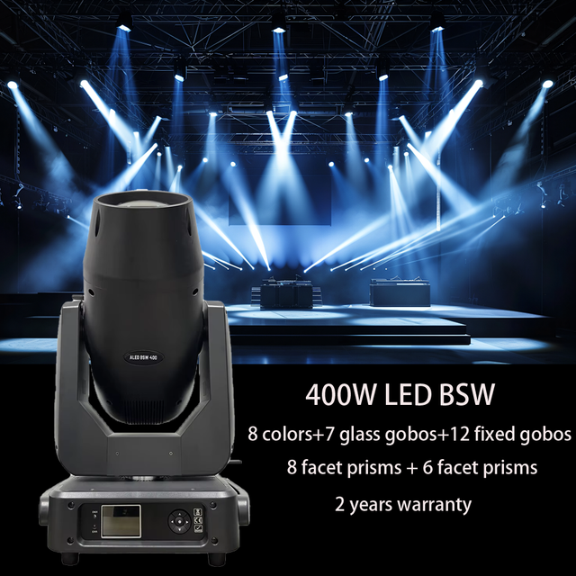 400W RGBW RGBW LED Moving Head Stage Lights Beam Wash Spot 3in1 Moving Head Light With CMY CTO DMX512