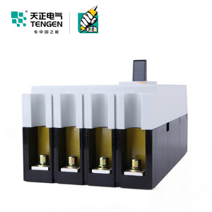เบรกเกอร์ป้องกันกระแสไฟฟ้ารั่ว Tengen Dz20l 250 3n300 250a แบบ 4 ขั้ว 3 เฟส 4 สาย 200a - Product Image 2