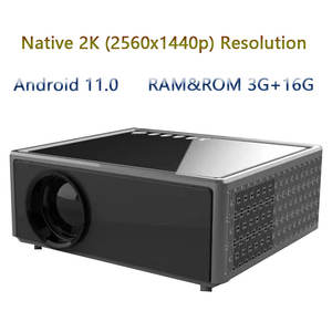 4K الروبوت جهاز عرض ذكي المسرح المنزلي 2023 الأولى الأصلية 2K 2560*1440P عالية الوضوح الروبوت LCD Proyector في صناعة - Product Image 2