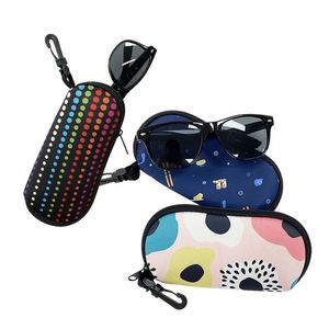 Étui à lunettes en néoprène personnalisé en gros à bas prix, étui à lunettes de soleil en néoprène de haute qualité - Product Image 1