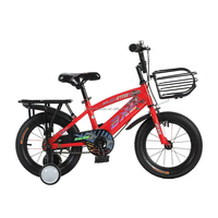 Vélo Enfant en Gros pour Garçons et Filles de 2 à 4 Ans, en Acier, 12-20 Pouces, Vélo à Pédales pour Bébé avec Frein et Fourche en Aluminium, Monovitesse