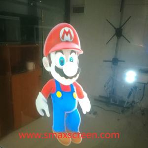 ฟิล์มโฮโลแกรมติดกระจกด้านหลังแบบมีกาวในตัว ขนาด 1.52x2 เมตร ฟิล์มฉายภาพด้านหลัง ฟิล์มโฮโลแกรมสำหรับงานนิทรรศการ - Product Image 4