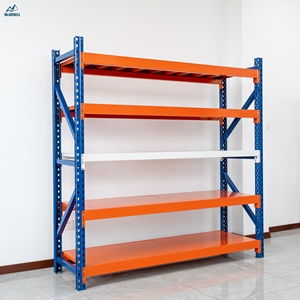 מדפי אחסון מתכת כבדים למחסן, ללא ברגים, עם הגנה מפני קורוזיה - Product Image 4