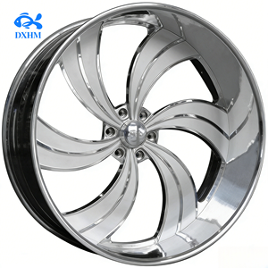 Rines Personalizados Beadlock de 18, 19, 20, 21, 22 y 24 Pulgadas, Plateados Pulidos, Diseño Blade, 22x10J, 5x112, 5x130, 5 Orificios, Anchos y Cóncavos - Product Image 2