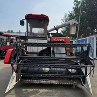 Moissonneuse-batteuse automotrice à chenilles avec moteur de marque réputée pour la récolte du riz, du blé, du maïs, des arachides, du thé et des céréales, dotée d'une boîte de vitesses et d'une haute productivité