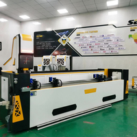 Máquina de Perforación de Ventanas de Aluminio, Perfiles de Aluminio, Centro de Mecanizado CNC Inteligente de Alta Velocidad de 8 Ejes