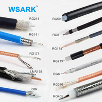 Fabricant de câbles chinois, câbles coaxiaux RF RG6 RG316 RG405 Lmr 300, câbles de communication RF pour WiFi/WiMAX/WISP