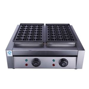 Máquina antiadherente para hacer bolas de pulpo con 36 orificios, máquina de aperitivos con placa extraíble, equipo para takoyaki y pellets de pescado - Product Image 1