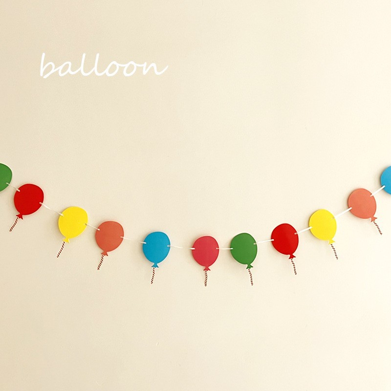 Colorful Balloon Banner