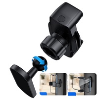 Support de téléphone universel pour équipement de sport, rotation à 360°, fixation magnétique, design portable, chargeur inclus, matériau ABS, pour lit de fitness