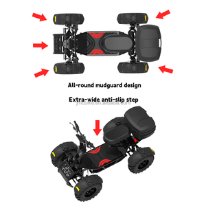 Certifié CE 60V 50Ah 8000W Scooter <span class=keywords><strong>électrique</strong></span> 21 pouces 4 roues double suspension puissant <span class=keywords><strong>10000W</strong></span> adultes tout-terrain - Product Image 3