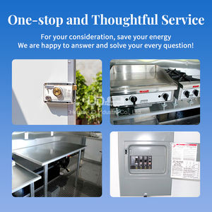 UrDream Multifonctionnel Commercial Grande Rue Cuisine Mobile Food Truck Chips Fast Food Trailer Pâtisserie Popcorn Crêpes Kiosque Alimentaire - Product Image 5