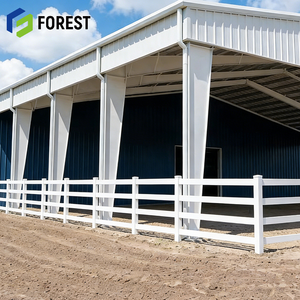 Structure en acier multifonctionnelle sur mesure, résistante aux séismes, de niveau élite, pour arène d'équitation, avec prix direct usine - Product Image 1