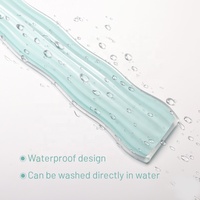 Tapis de souris de jeu en gel transparent de forme irrégulière, personnalisé, avec repose-poignet résistant à l'eau pour la maison et le bureau