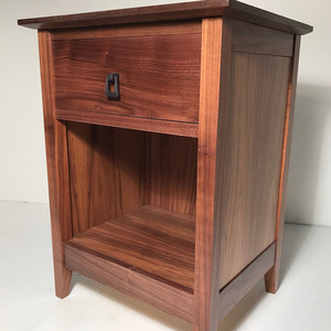 Table de <span class=keywords><strong>chevet</strong></span> flottante murale avec tiroir dissimulé, meuble de rangement <span class=keywords><strong>suspendu</strong></span> pour chambre à coucher - Product Image 4