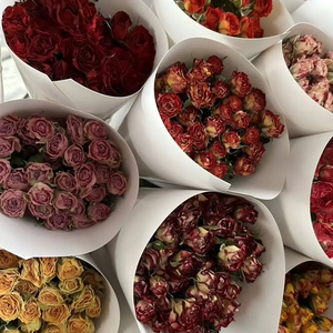Bouquet di <span class=keywords><strong>Rose</strong></span> Naturali <span class=keywords><strong>Essiccate</strong></span> a Tazza Multipla, Accessorio Fai-da-te per Resina Epossidica, Cornici Fotografiche e <span class=keywords><strong>Decorazioni</strong></span> Nuziali - Product Image 4
