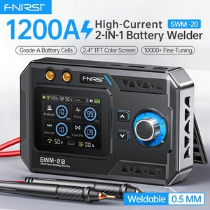 Machine à souder portable HEDAO SWM-20 à double impulsion par points, pour batteries 18650, pack DIY, nickel/fer/acier inoxydable 0,5 mm, 1200 A - Product Image 2