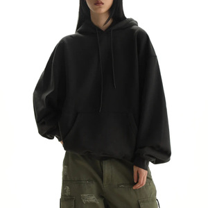 Felpa con cappuccio pesante in tessuto di alta qualità con motivo solido <span class=keywords><strong>Spider</strong></span> per Streetwear invernale - Product Image 5