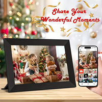 Cadre photo numérique grand écran WF21A-8 – Cadeau haut de gamme pour personnes âgées, anniversaires, déménagement et cadeaux d'affaires