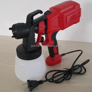 Tolshot pistola de pintura elétrica, 800ml, 650w, pintura de parede, máquina pulverizadora sem ar, portátil, hvlp, spray, ferramentas de pintura elétrica