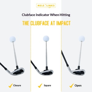 Melelinks <span class=keywords><strong>Golf</strong></span> - Alineador Magnético de Cara de <span class=keywords><strong>Golf</strong></span>, Varilla de Alineación Telescópica Personalizable, Ayuda para el Entrenamiento del Swing, Corrector de Impacto, Práctica Portátil - Product Image 3