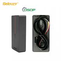 Lecteur de cartes de contrôle d'accès cryptographé OSDP 2.2, entièrement métallique, IP65, 125 kHz EM HID, 13,56 MHz Mifare DESFire EV3 NFC Wiegand RS-485