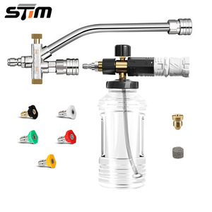 Stim High <b>Pressure</b> Foam <b>Sprayer</b> 1000Ml Manual Car Wash Gun Multicolor Alloy Nozzle Set - Product Image 1