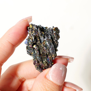 <span class=keywords><strong>Cristallo</strong></span> Naturale Grezzo all'Ingrosso: Carborundum, 7 Colori, Arcobaleno, Astralite, Moissanite, <span class=keywords><strong>Ematite</strong></span> per Guarigione e Decorazione - Product Image 5