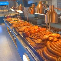 Lampe de chauffage à tête unique en or rose pour réchauffer les aliments et l'équipement de maintien