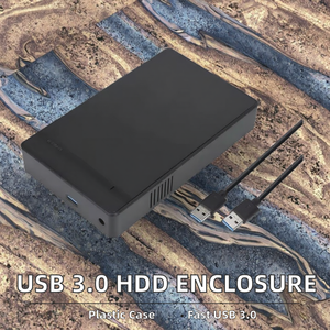 Carcasa Externa para Disco Duro Welltop OEM U35A30 de 3.5 Pulgadas, USB 3.0, SATA, 5Gbps, de Plástico con Cable de Carga para Unidades de 2.5/3.5 Pulgadas - Product Image 2