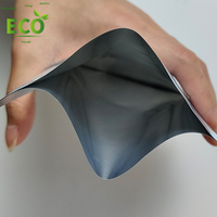 Pochette plate en mylar imprimée sur mesure de haute qualité anti-odeur de papier d'aluminium Sacs d'emballage pour masque facial en feuille pour les yeux