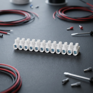 Borniers de connexion PA60P en acier PP, ignifuges UL94V-2, 101A 750V, qualité garantie, installation facile, connexion facile, bande de protection durable - Product Image 2