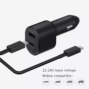 لسامسونج شاحن سيارة PD45W + USB15W QC4.0 بسرعة فائقة المزدوج ميناء <span class=keywords><strong>USB</strong></span> نوع <span class=keywords><strong>C</strong></span> شاحن سيارة <span class=keywords><strong>USB</strong></span> <span class=keywords><strong>C</strong></span> محول السريع شحن - Product Image 3