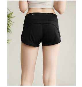 Pantalones Cortos Deportivos <span class=keywords><strong>2</strong></span> <span class=keywords><strong>en</strong></span> <span class=keywords><strong>1</strong></span> de Secado Rápido Personalizados, Pantalones Cortos para Correr de Doble Capa, Pantalones de Gimnasio y Fitness con Bolsillos Laterales Antideslizantes, Pantalones Cortos de Yoga - Product Image 5