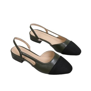 Scarpe da Donna Taglia Grande 32-44, Nuove Ballerine con <span class=keywords><strong>Tacco</strong></span> Piatto, Punta Quadrata, Chiusura Slip-On, Sandali Casual per Estate e Autunno - Product Image 3