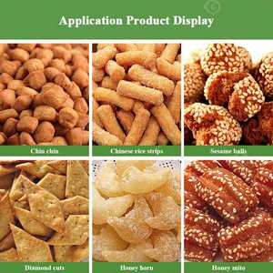 Macchina Industriale Automatica per Tagliare e Friggere Snack a Cubetti: Dabo, Kolo, <span class=keywords><strong>Grissini</strong></span>, <span class=keywords><strong>Piccoli</strong></span> Chinchin - Product Image 4