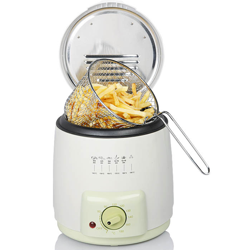 Mini Friteuse Küchenprofi En Acier Inoxydable 18/8 - 1,5 Litre - Fenêtre De Contrôle - Parfaite Pour Petites Portions Et Snacks