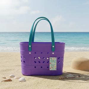 Nouveauté 2026 : Sacs fourre-tout tendance en silicone et EVA pour femmes, sacs de plage et de shopping en caoutchouc, vente en gros - Product Image 5