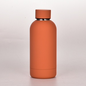 Personnalisable Logo Impression Double Couche En <span class=keywords><strong>Acier</strong></span> Inoxydable Isolé 350ml Mini Bouteille D'eau Cadeau D'affaires En Gros - Product Image 2