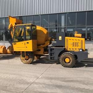 אוטומטי 4wd עצמי עומס מכונות מערבל בטון עבור 5.5m3 500l קיבולת דלי 500 ליטר קל לעבודה בנייה - Product Image 4