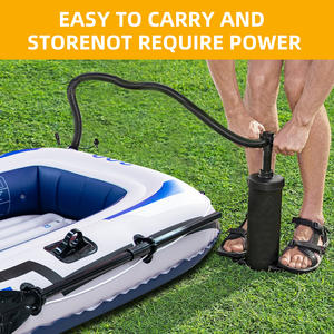 Serie de botes inflables COMCO para 2 personas con remos y bomba Manual Kayak inflable de PVC para exteriores, bote de pesca, canoa - Product Image 5