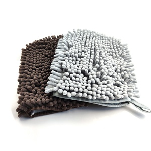 <span class=keywords><strong>Gant</strong></span> de séchage pour chien en <span class=keywords><strong>microfibre</strong></span> ultra absorbant, gants ménagers pour un séchage rapide du chien - Product Image 5